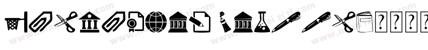 Helvetica school字体转换